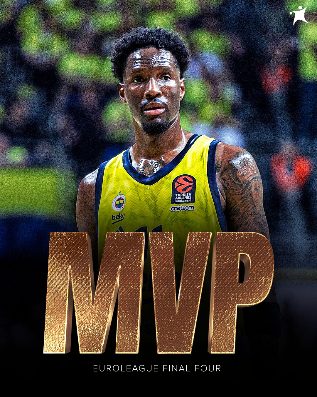 太陽介紹新援海斯-戴維斯：歐洲籃球聯(lián)賽最終四強(qiáng)MVP&單場得分王