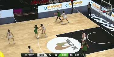 不容易！敘利亞U16女籃下半場(chǎng)被中國(guó)隊(duì)打出36-0之后終于得分